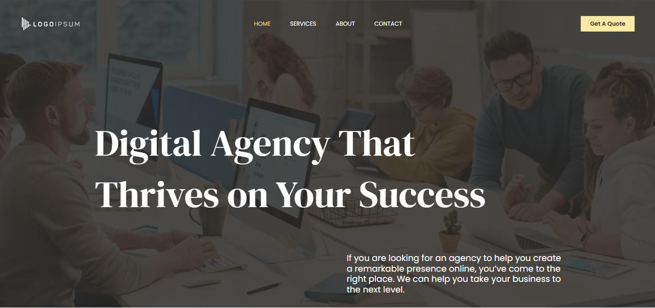 business website